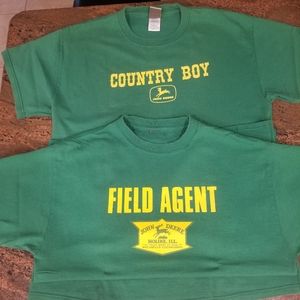 Mens vintage John Deer shirts